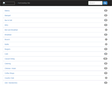 Tablet Screenshot of peoriarestaurants.com